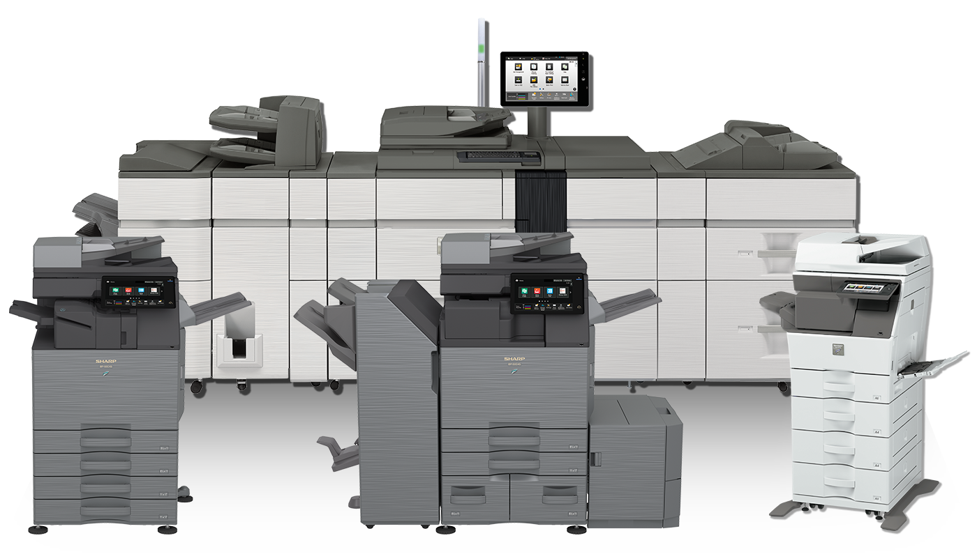 Sharp office printers and copiers