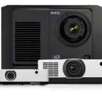 Sharp and NEC projectors